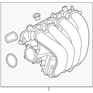 Intake Manifold - Mazda (PE31-13-100)
