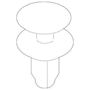 Seal Plate Fastener - Mazda (H115-68-895A-00)