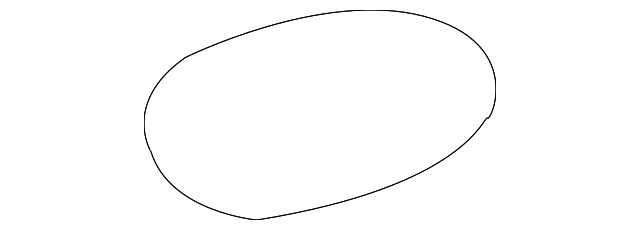 Engine Cover Emblem - Mazda (GE5B-51-731)