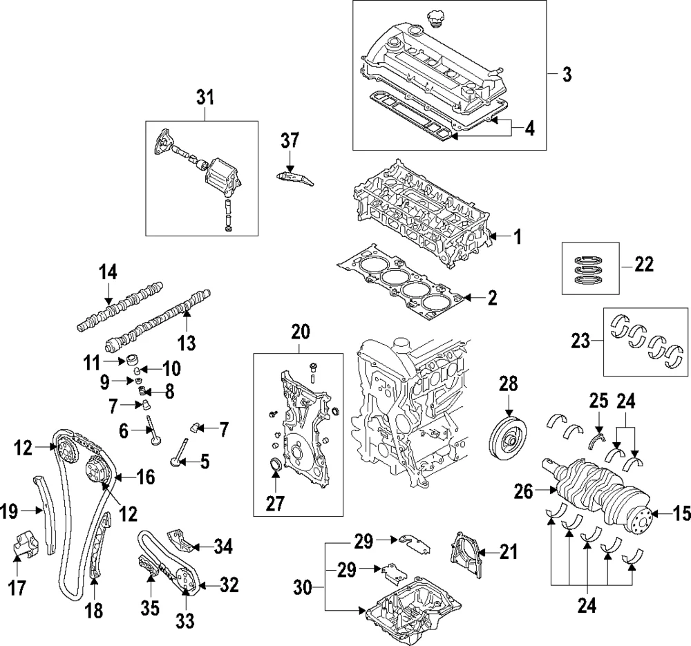 Cylinder Head - Mazda (ZZCA-10-10XR-00)