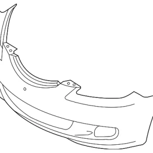 Bumper Cover - Mazda (BAP8-50-031D-BB)