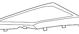Speaker Grille - Mazda (KD45-60-810-02)