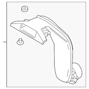 Inlet Duct - Mazda (PY8W-13-200B)
