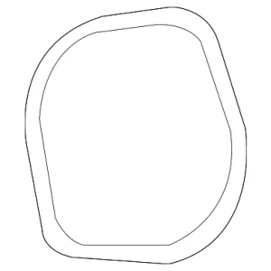 Gasket - Mazda (GJ6A-42-252A)
