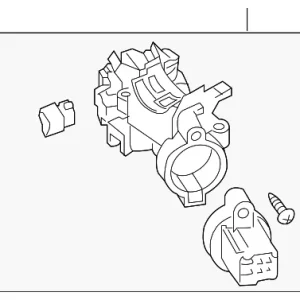 Steering Lock - Mazda (GPYB-76-29XB)
