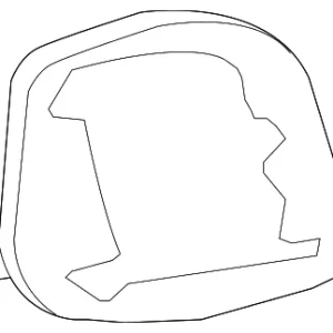Lens & Housing Gasket - Mazda (GS3L-51-153A)