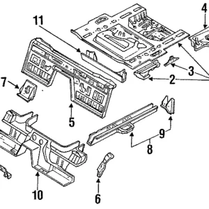 Side Rail Extension - Mazda (NA01-53-740C)