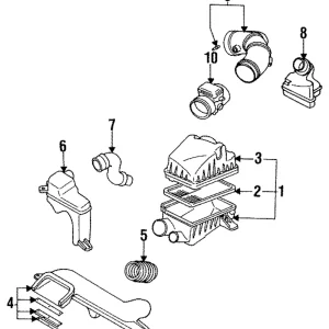 Air Mass Sensor - Mazda (FS15-13-215R-00)