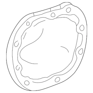 Differential Cover - Mazda (ZZM0-26-012)
