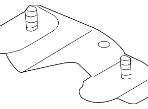 Reserve Tank Mount Bracket - Mazda (CC29-43-590)