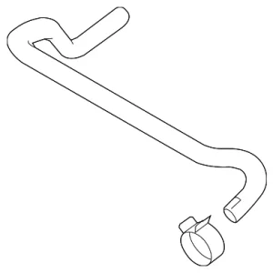 HVAC Heater Hose - Mazda (GHP9-61-24X)