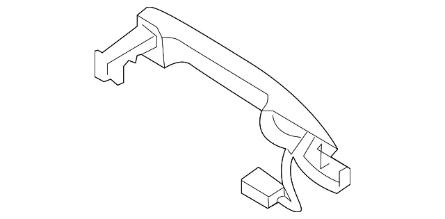 Handle, Outside - Mazda (TK49-58-41XC-64)