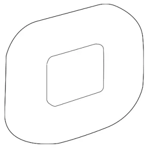 Backup Lamp Gasket - Mazda (DFR5-51-3H8)