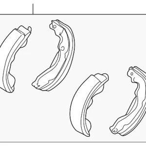 Brake Shoes - Mazda (BJYM-26-38Z)