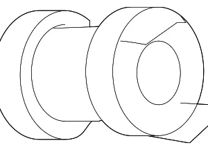 Dust Cover Upper Mount - Mazda (F151-32-123)