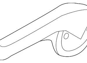 Lever - Mazda (DF71-88-857-02)