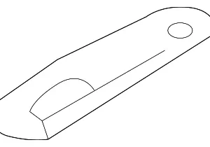 Rear Reinforced - Mazda (KB7W-53-G04)