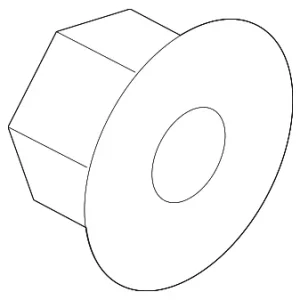 Opener Assembly Nut - Mazda (9994-01-003B)