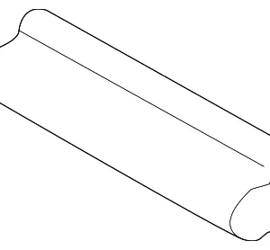 Lift Gate Glass Dam - Mazda (DJ01-50-897)