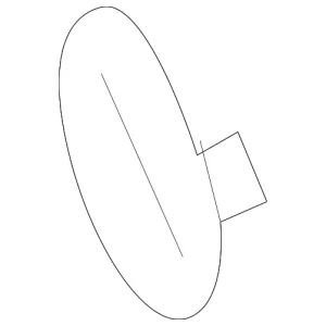 Tow Bracket Cover - Mazda (C513-50-A10B)