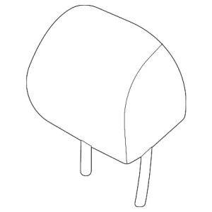 Headrest - Mazda (TA0B-88-240-02)