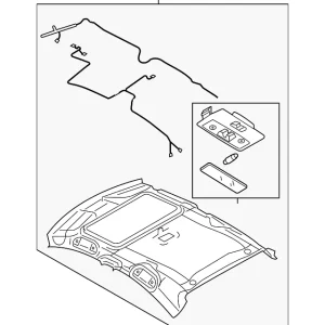 Headliner - Mazda (BAR2-68-030A-77)