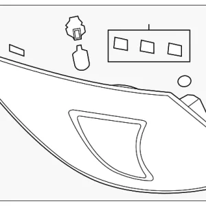 Tail Lamp Assembly - Mazda (KA0G-51-150B)