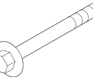 Trans Mount Bracket Mount Bolt - Mazda (9YA0-2A-235)
