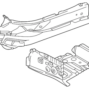 Rear Rail - Mazda (KBB3-53-390C)