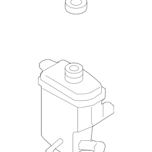Power Steering Pump Reservoir - Mazda (L206-32-690A)
