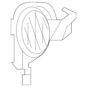 Hole Cover - Mazda (KB8C-68-222-02)