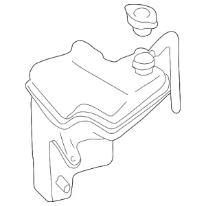 Reservoir Assembly - Mazda (KLG4-15-350C)