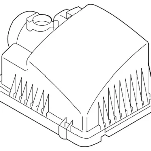Air Filter Housing - Mazda (PY52-13-3AXA)