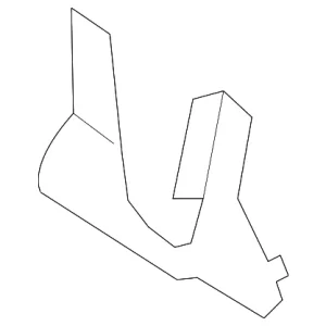 Bumper Bracket - Mazda (BP4K-54-89X)