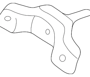 Instrument Panel Pin - Mazda (TA01-60-392A)