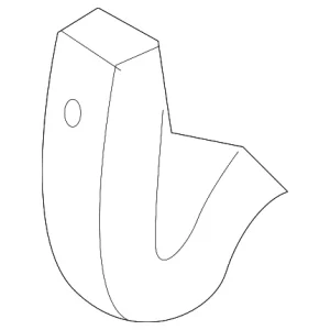 Trim Panel Assembly Clip - Mazda (S083-67-034)