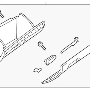 Glove Box Assembly - Mazda (GJR9-64-030B-02)
