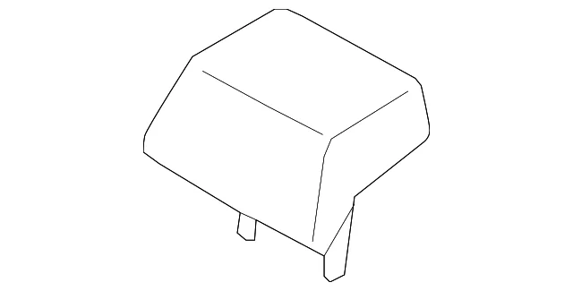 Headrest, Center - Mazda (BDWP-88-340-02)