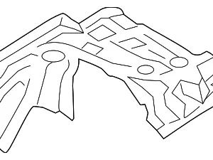 Pkg Tray Support - Mazda (BDTS-70-180)