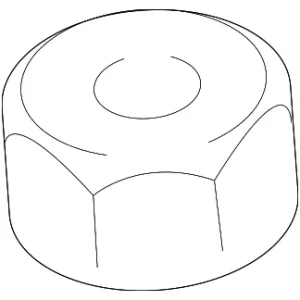 Cap Nut - Mazda (9YB0-40-805)