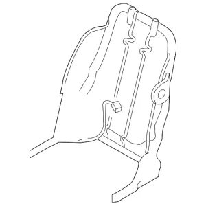 Seat Back Frame - Mazda (EG05-88-680A)