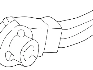 Socket & Wire - Mazda (EC25-51-155)