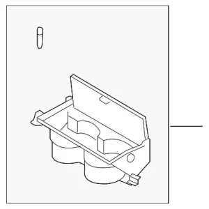 Cup Holder - Mazda (GR1C-64-39XA)