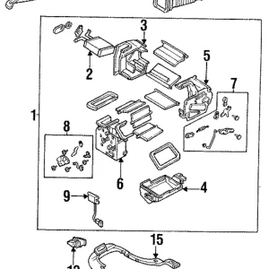 Heater Core - Mazda (LA01-61-A10)