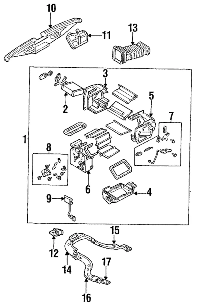 Heater Core - Mazda (LA01-61-A10)