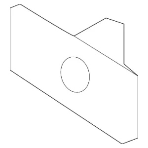 License Bracket Fastener - Mazda (GBVG-50-2G2)