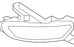 Reflector - Mazda (DB4G-51-5L0)