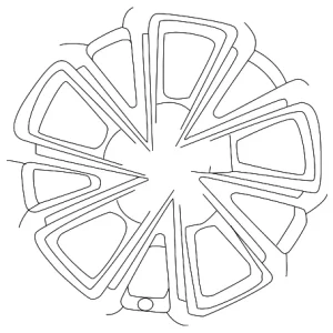 Wheel, Alloy - Mazda (9965-E3-7070)