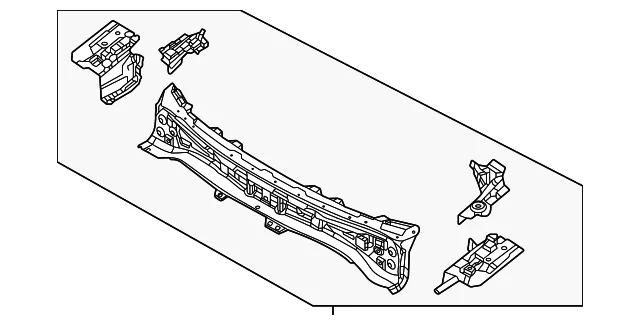 Cowl Panel - Mazda (VA40-53-500)