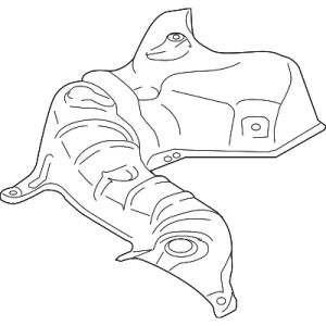 Heat Shield - Mazda (D651-56-45YE)